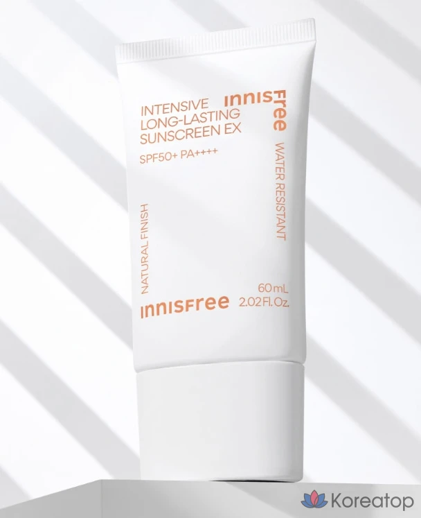 Солнцезащитный крем Innisfree Intensive Long-Lasting Sunscreen EX SPF50+ PA++++, 60 мл, 1 шт., фото 3