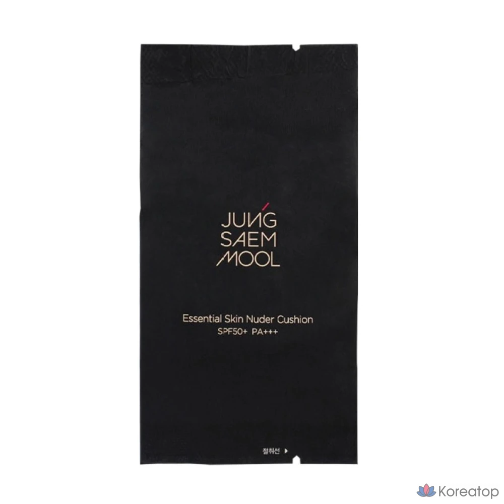 Тональный крем Jeong Saem Mool Essential Skin Nude Cushion, 14 г, набор сменных блоков, Fairlight, 1 шт., фото 3