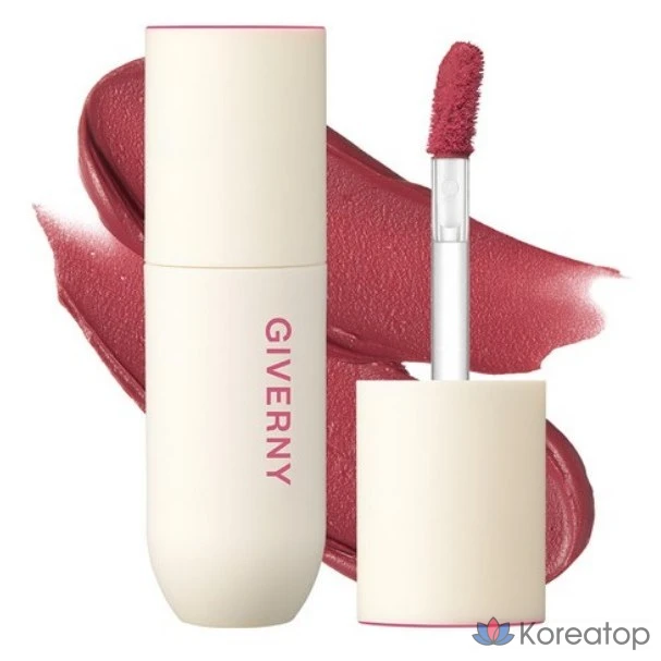 Полупрозрачный тинт для губ Giverny Fluffy Sheer Tint, 1 шт., 3,5 г, оттенок 05 Rose Berry.