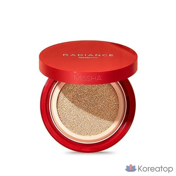 Тональный крем Missha Radiance Perfect Fit Cushion, 15 г, цвет 23 Sand, 1 шт.