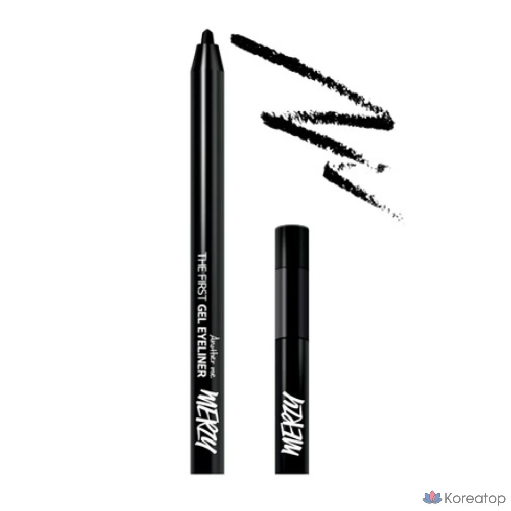 Гелевая подводка для глаз MERZY the First, 0,5 г, Black Moon, 1 шт.