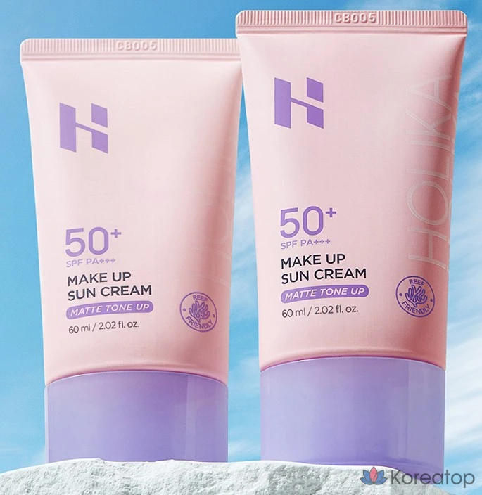 Holika Holika Солнцезащитный крем для макияжа SPF50+ PA+++, 60 мл, 1 шт.