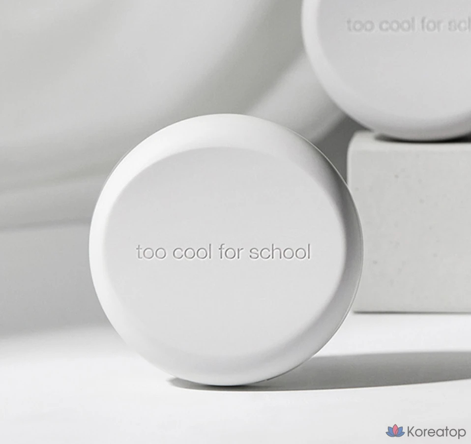 Подушечка для фиксации макияжа Too cool for school Art Class Studio De Tangt, основной продукт 12 г, сменный блок 12 г, № 1, фарфор, 1 шт., фото 3