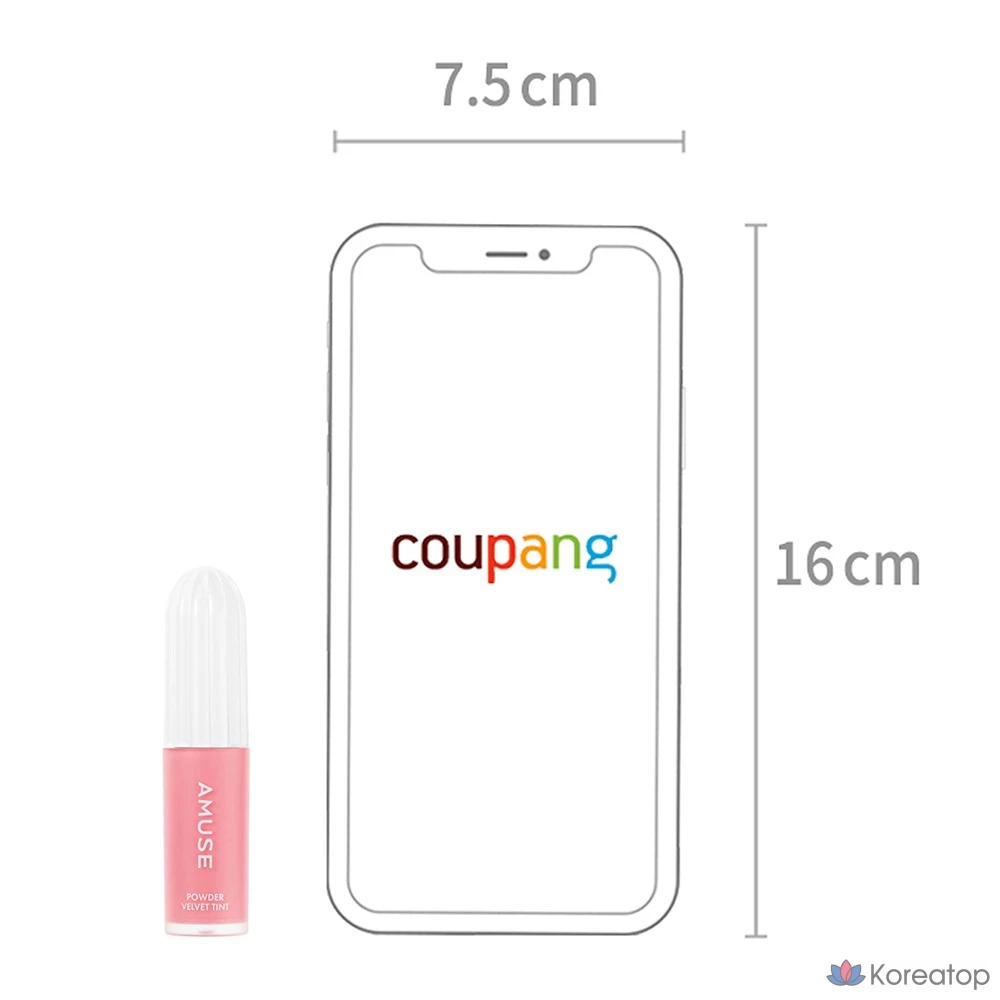AMUSE Powder Velvet Tint, 01 Rare Peach, 1 шт., фото 7