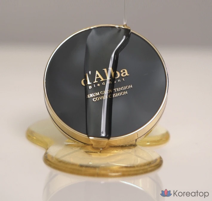 D'alba Serum Glow Tension Cover Cushion Foundation Refill, 17г, № 21, 1 шт., фото 4