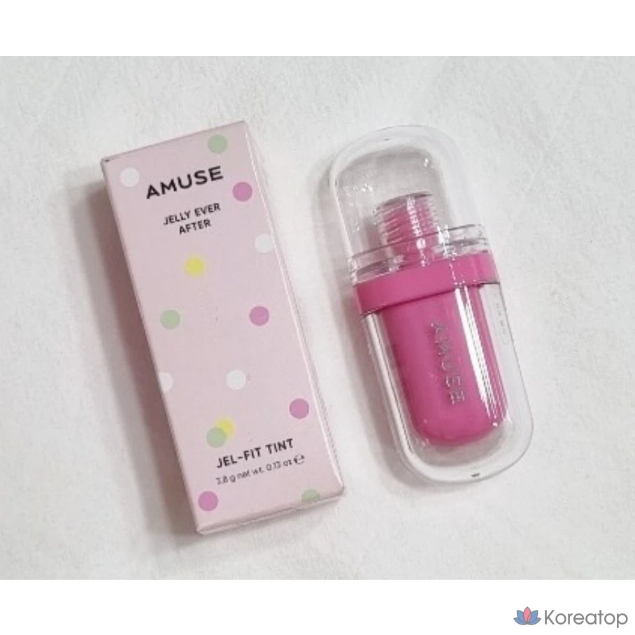 Amuse Gel Fit Tint 3,8 г, 04 Rose Milk, 1 шт.