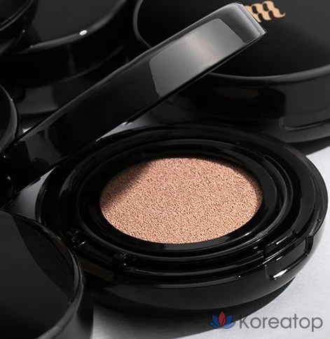 Тональный крем-кушон MERZY the Airy Scene Cover Cushion Foundation, 13 г, оттенок AC3 Sand, 1 шт., фото 6