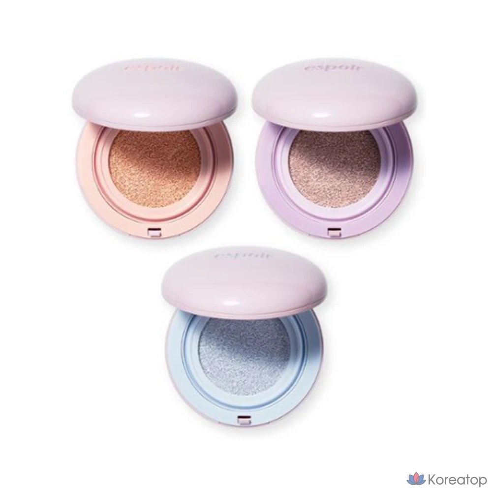 Тональный крем-кушон Espoir Durike Gel Tone-Up Cushion SPF50+ PA+++ № 3, оттенок Snow Blue, 1 шт.