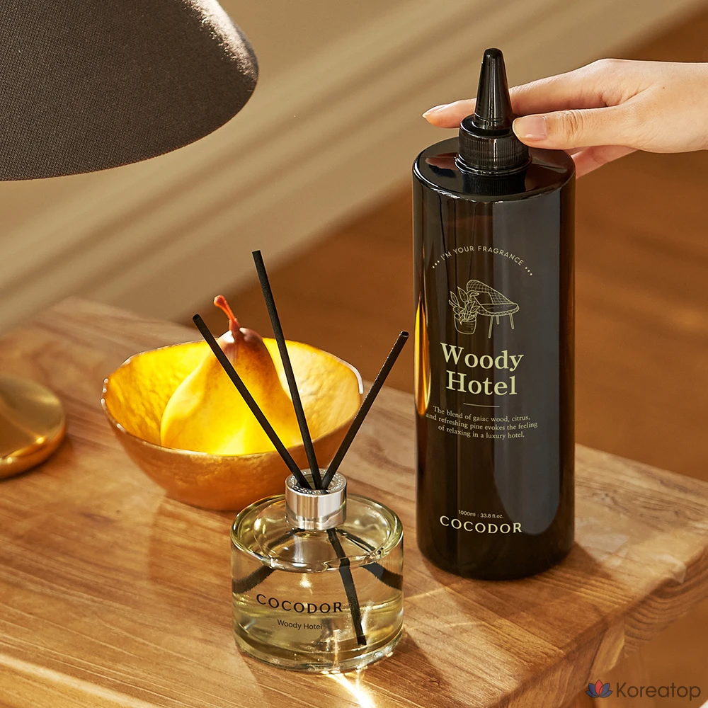 Диффузор Cocodor Refill, аромат Woody Hotel, 1 л, 1 шт., фото 5