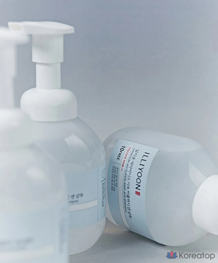 Гель для душа и пена для душа Illiyoon Ceramide Ato, без запаха, 900 мл, 1 шт., фото 4