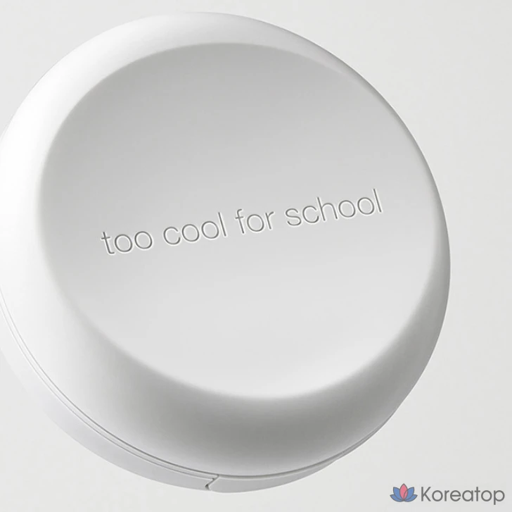 Подушечка для фиксации макияжа Too cool for school Art Class Studio De Tangt, основной продукт 12 г, сменный блок 12 г, № 1, фарфор, 1 шт., фото 4