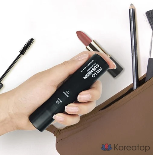 Карандаш для волос «Mise en Scene» Hello Cushion, 1 шт., цвет 6N «Шоколадно-коричневый», фото 5