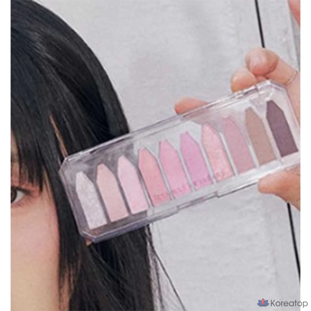 Палетка теней Too cool for school Frottage, 8,6 г, 2 оттенка нежно-розового цвета, 1 шт., фото 2