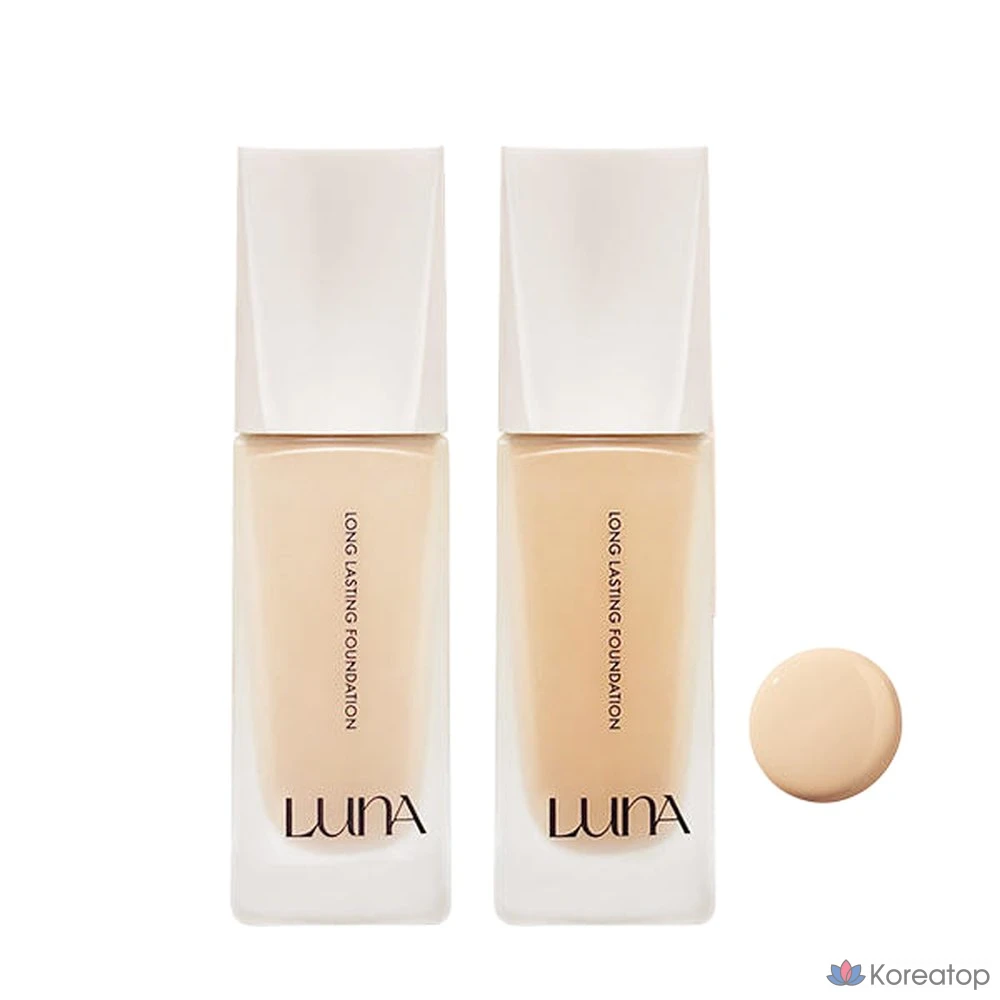 Тональная основа Luna, 30 мл, 1 шт., цвет 21 Vanilla
