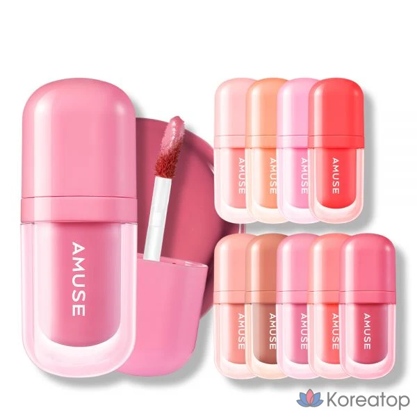 Тинт для губ Amuse Bebe Tint 3,8 г, № 04 «Яблочный», 1 шт.