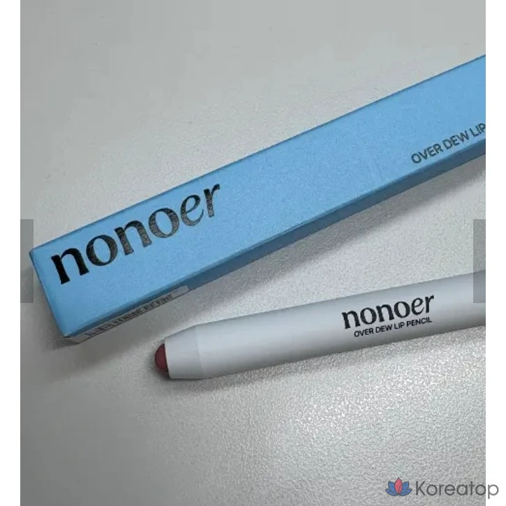 Карандаш для губ No Noor Over Dew, 9 цветов, оттенок 002 Suede Rosy Brown, 1 шт.