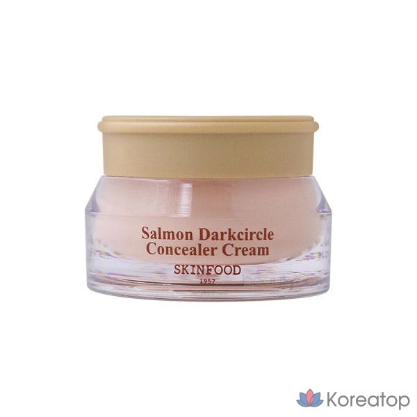 Консилер Skinfood Salmon Dark Circle Concealer, 10 г, 1 шт., № 1 Blooming Beige