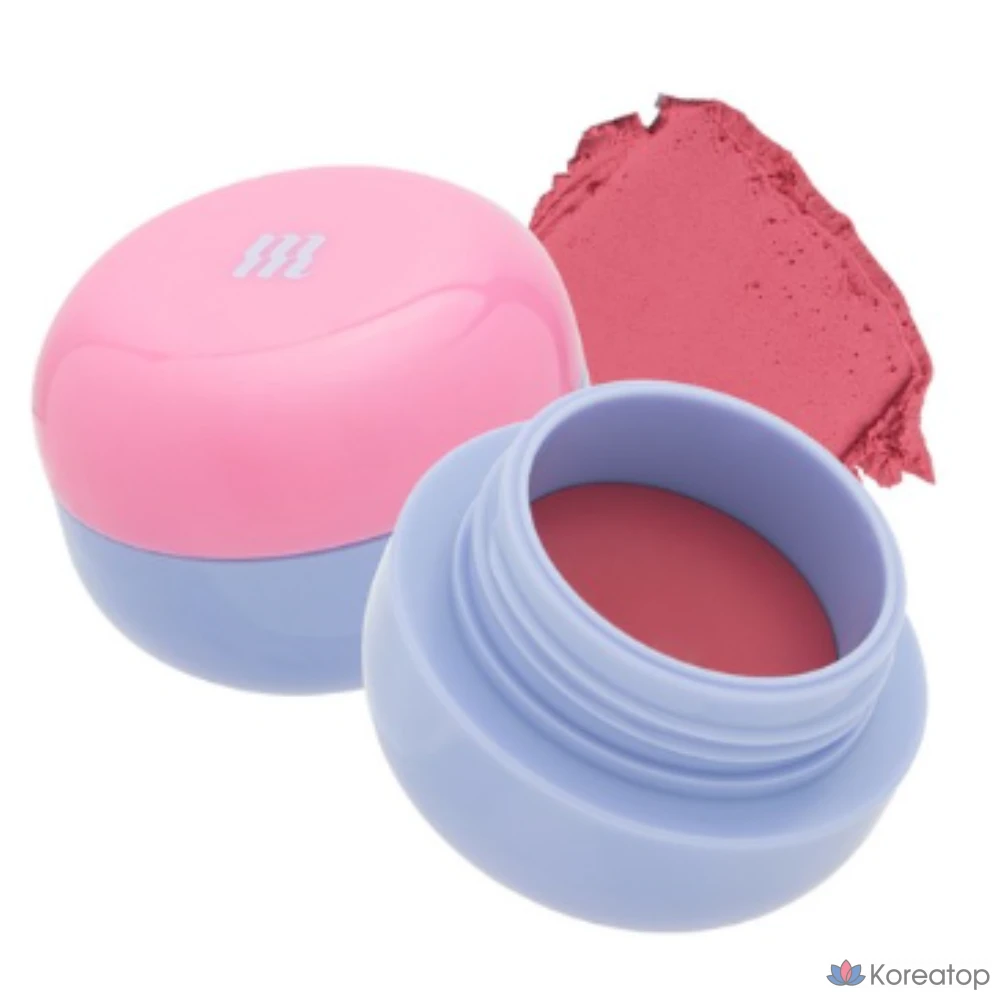 Мусс для губ MERZY Blurry, 6 г, 1 шт., BL6 Hug Pink (бледно-сливовый розовый)