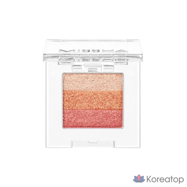 Тени для век Missha Triple Shadow 2 г, оттенок Love Charm, 1 шт.