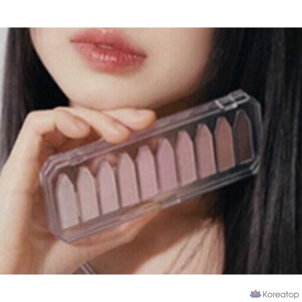 Палетка теней Too cool for school Frottage, 8,6 г, 2 оттенка нежно-розового цвета, 1 шт., фото 3