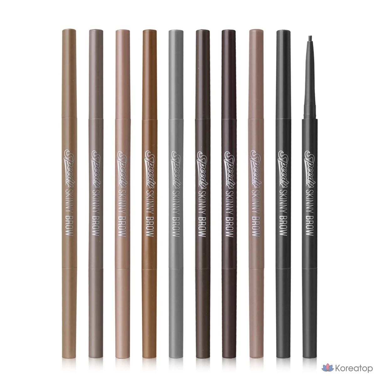 Peripera Speedy Skinny Brow, №1, серо-коричневый, 1 шт.