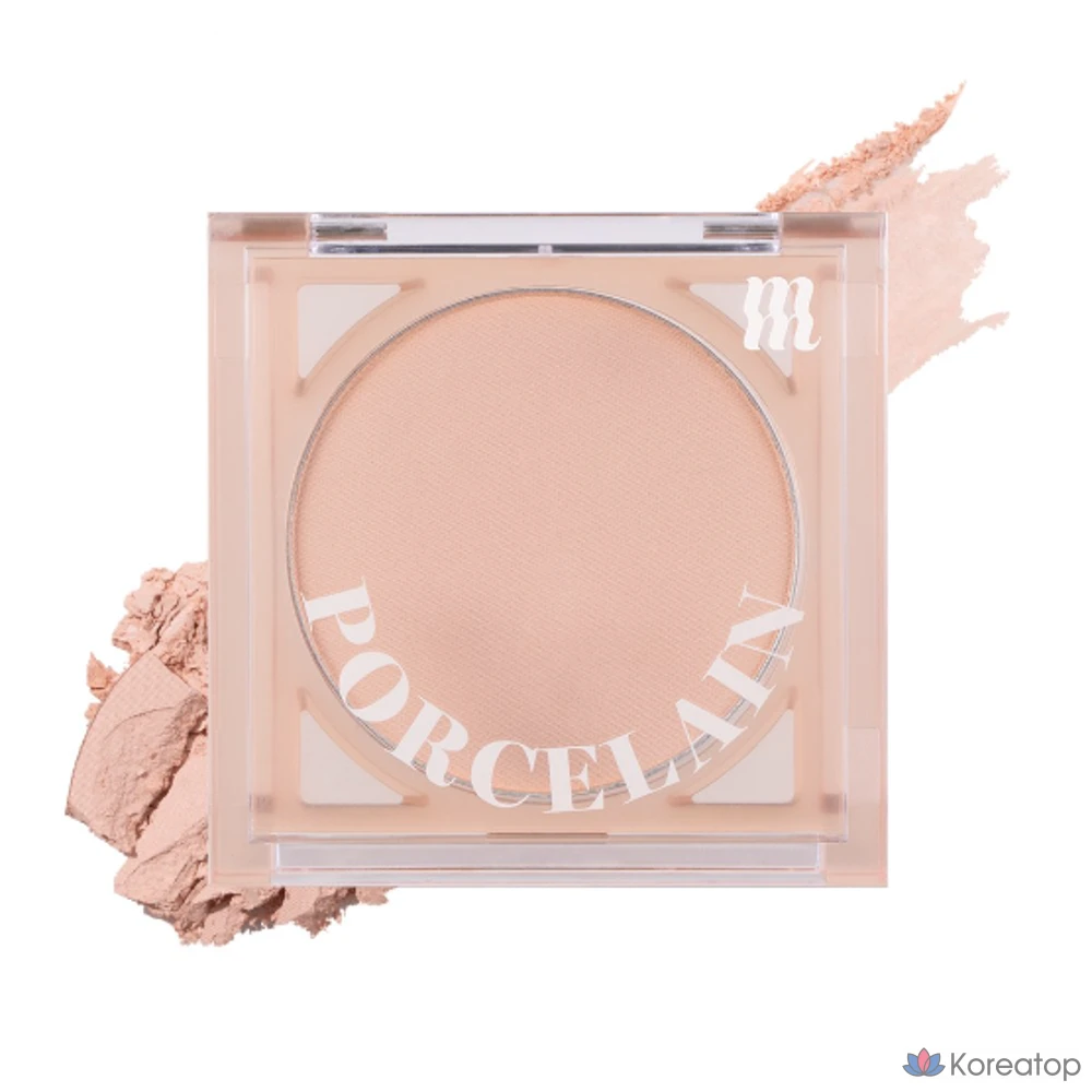 Румяна MERZY Porcelain Cheek Blusher 4.2g, 01 Mono Beige, 1 шт.