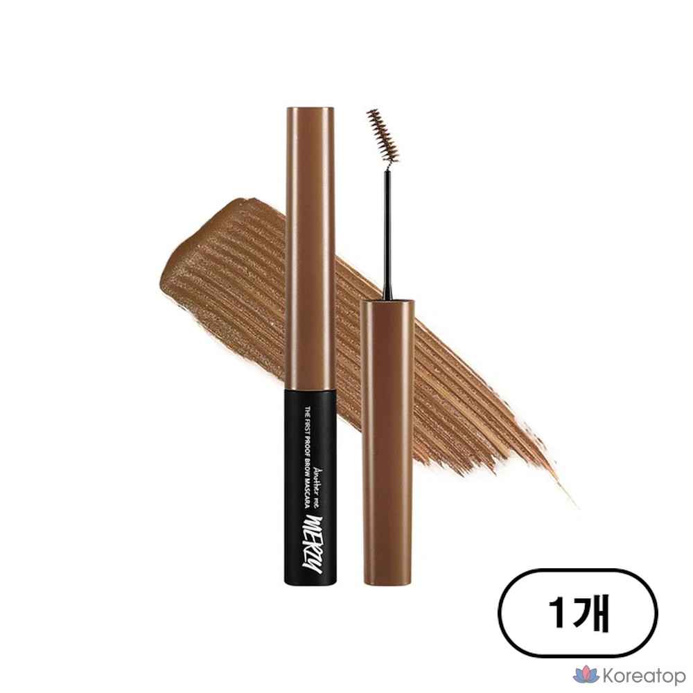 Тушь для бровей MERZY the First Proof 3,5 г, цвет BM2 «Капучино», 1 шт.