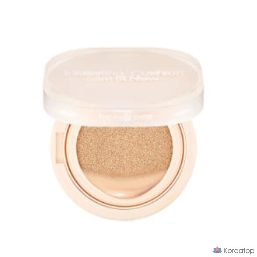 Тональный кушон-крем The Face Shop Ink Lasting Slim Fit New Cushion, 12 г, 201V, абрикосово-бежевый, 1 шт.