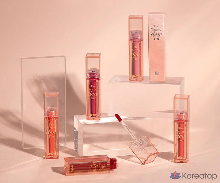 Тинт для губ MERZY the Watery Dew, WD5 Cherry Shot, 4 г, 1 шт., фото 5