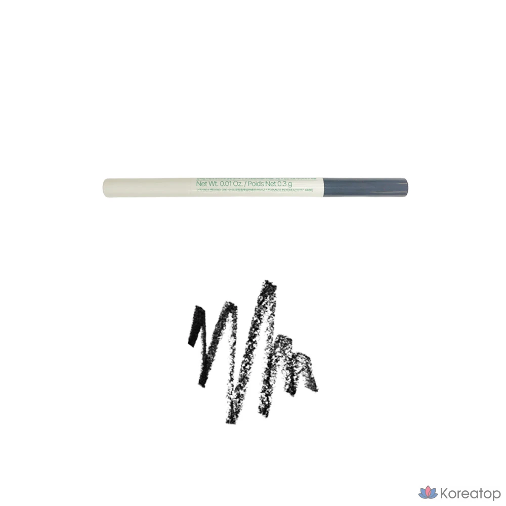 Карандаш для бровей Innisfree Flat Eyebrow Pencil, № 2, цвет «Темное ночное небо», 1 шт., фото 2