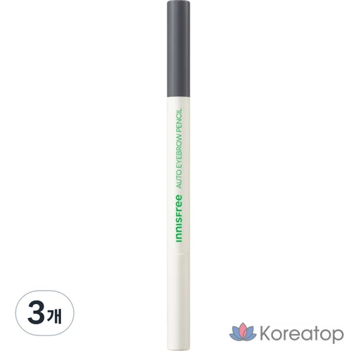 Карандаш для бровей Innisfree Flat Eyebrow Pencil 0.3g, № 3 Dreamy Dawn Gray, 1 шт.