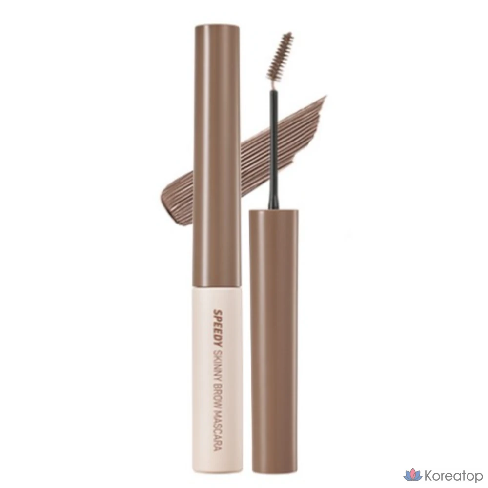 Тушь для бровей Peripera Speedy Skinny Brow Mascara, 1 шт., оттенок 08 Mocha Ash