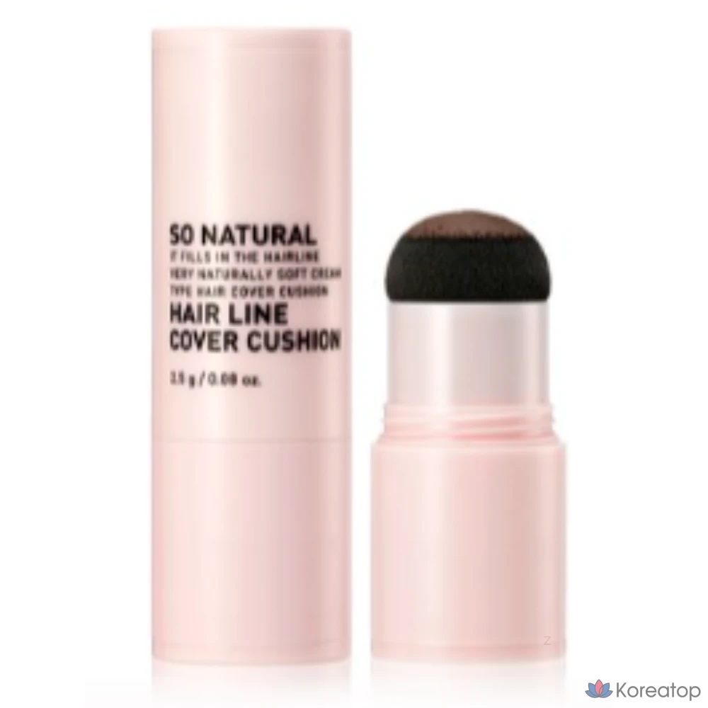 Тональный крем So Natural Hairline Cover Cushion, 2,5 г, коричневый (светло-коричневый), 1 шт.
