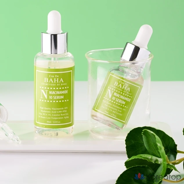 Сыворотка Cos De Baha с ниацинамидом 10% и цинком 1%, 1 шт., 60 мл, фото 2