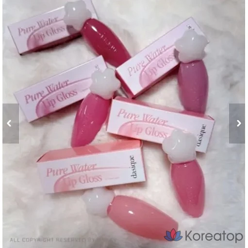 Блеск для губ Dasique Pure Water, оттенок Spring Peach, 15, 1 шт.