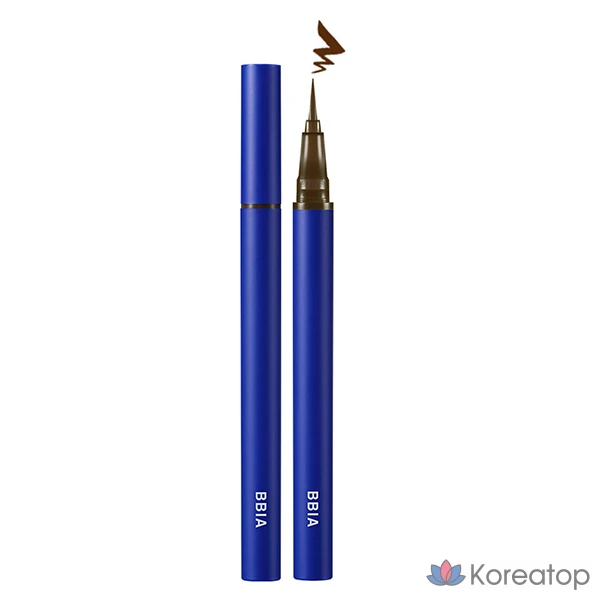 Подводка для глаз BBIA Never Die Brush Eyeliner, 0,4 г, матовый коричневый оттенок 02, 1 шт.