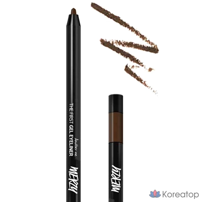 Гелевая подводка для глаз MERZY the First, 0,5 г, оттенок G2 Dutch Brown, 1 шт.