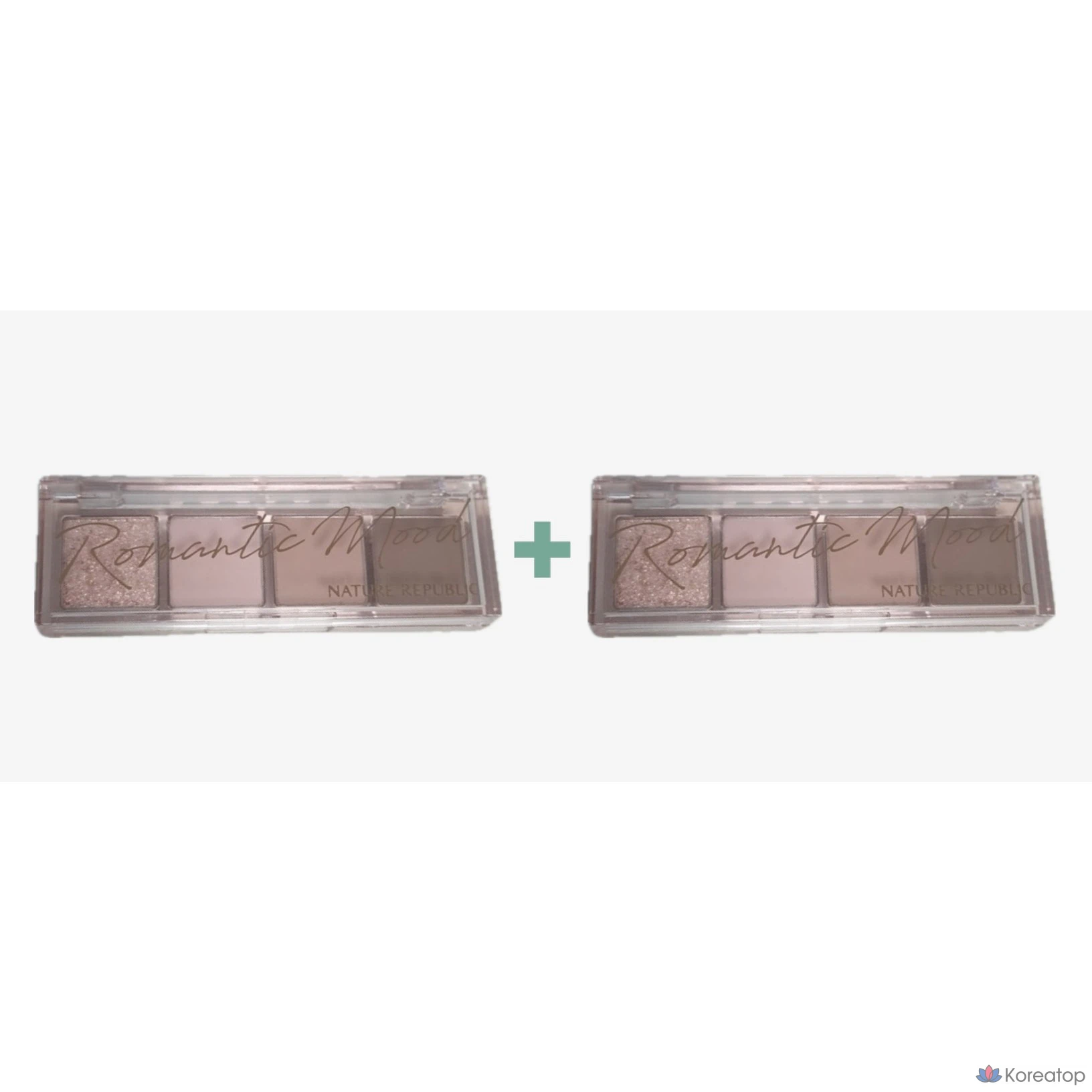 Палитра из 4 цветов Nature Republic Daily Basic, 04 Коралловый, 1 шт.