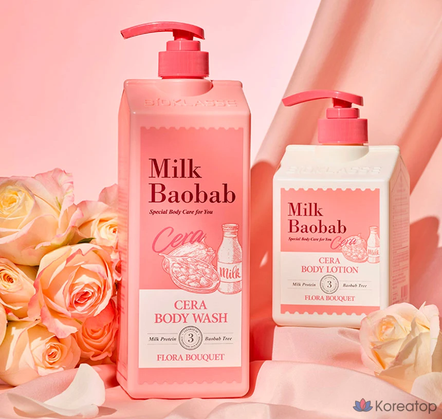 Лосьон для тела Milk Baobab с ароматом «Цветочный букет», 600 мл, 1 шт., фото 2