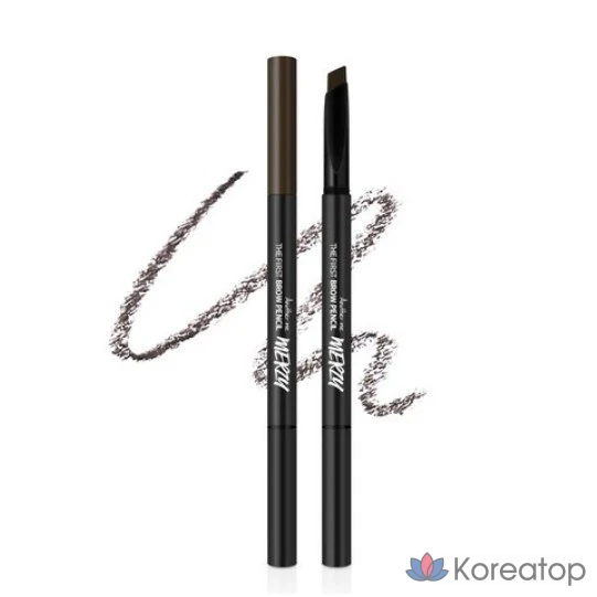 Карандаш для бровей MERZY the First, 0,3 г, цвет B1, коричневый (Acorn Brown), 1 шт.