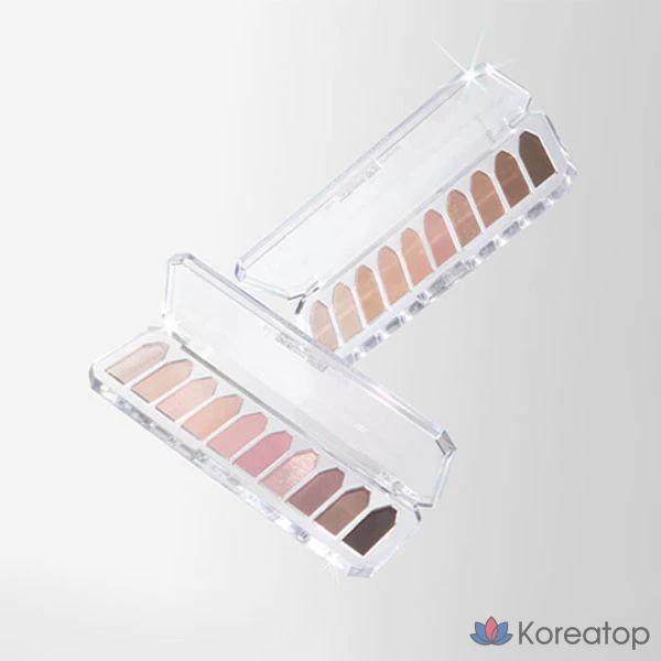 Палетка теней Too cool for school Frottage, 8,6 г, 2 оттенка нежно-розового цвета, 1 шт., фото 5