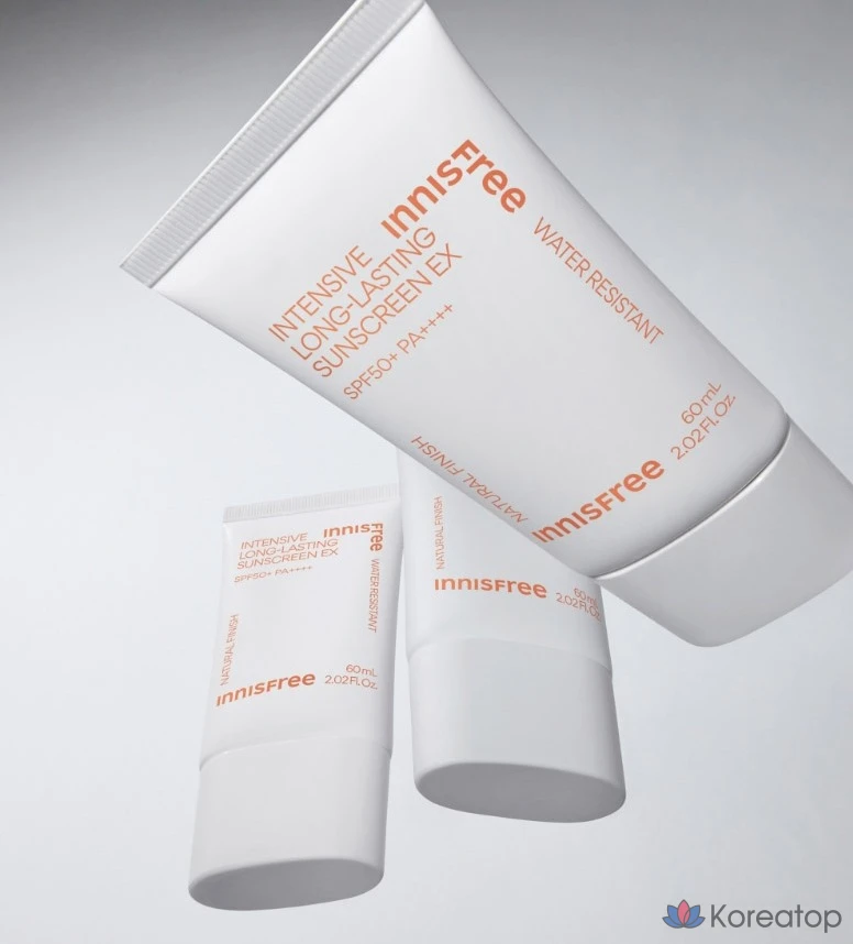 Солнцезащитный крем Innisfree Intensive Long-Lasting Sunscreen EX SPF50+ PA++++, 60 мл, 1 шт., фото 8