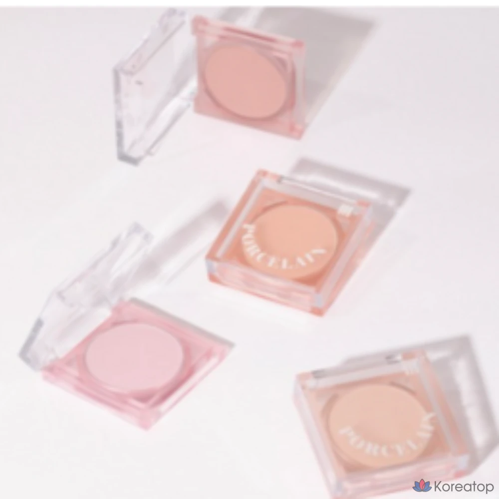 Румяна MERZY Porcelain Cheek Blusher 4.2g, 03 Stunning Coral, 1 шт.