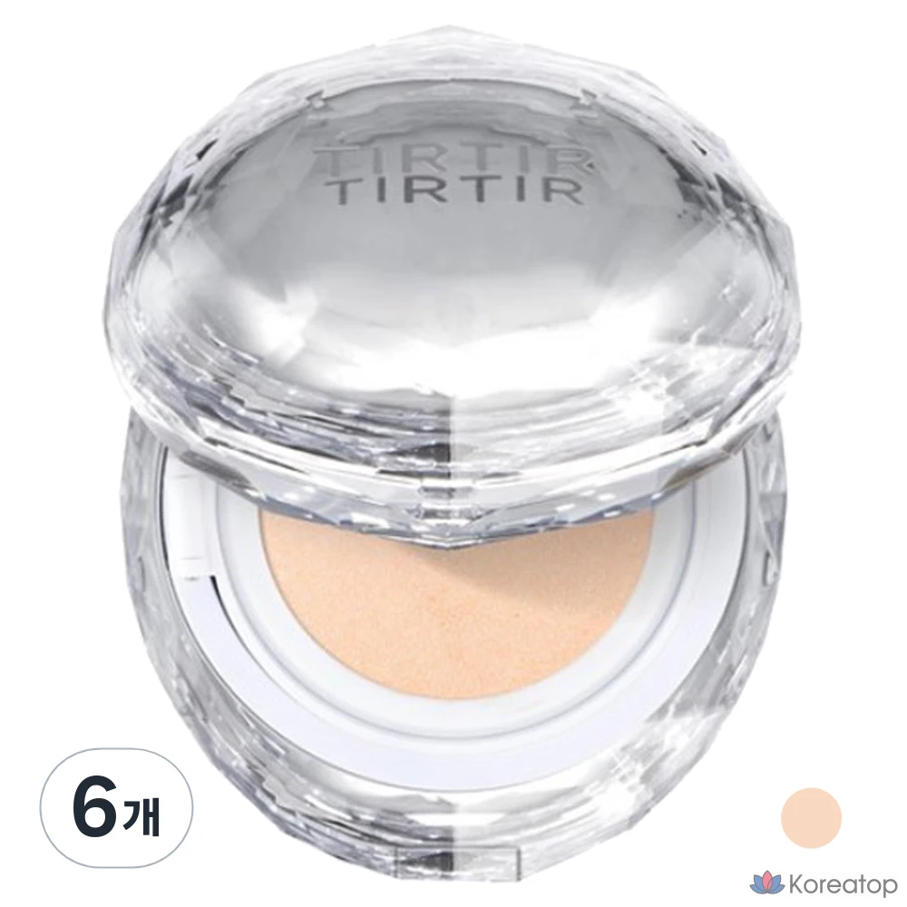 Мини-маска TirTir с сетчатой подушкой, 5 г, фарфор 17C, 6 шт.