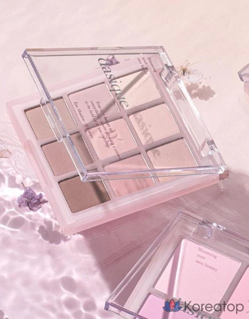 Палетка теней Dasique, 13 оттенков для холодного смешивания, 1 шт., фото 8