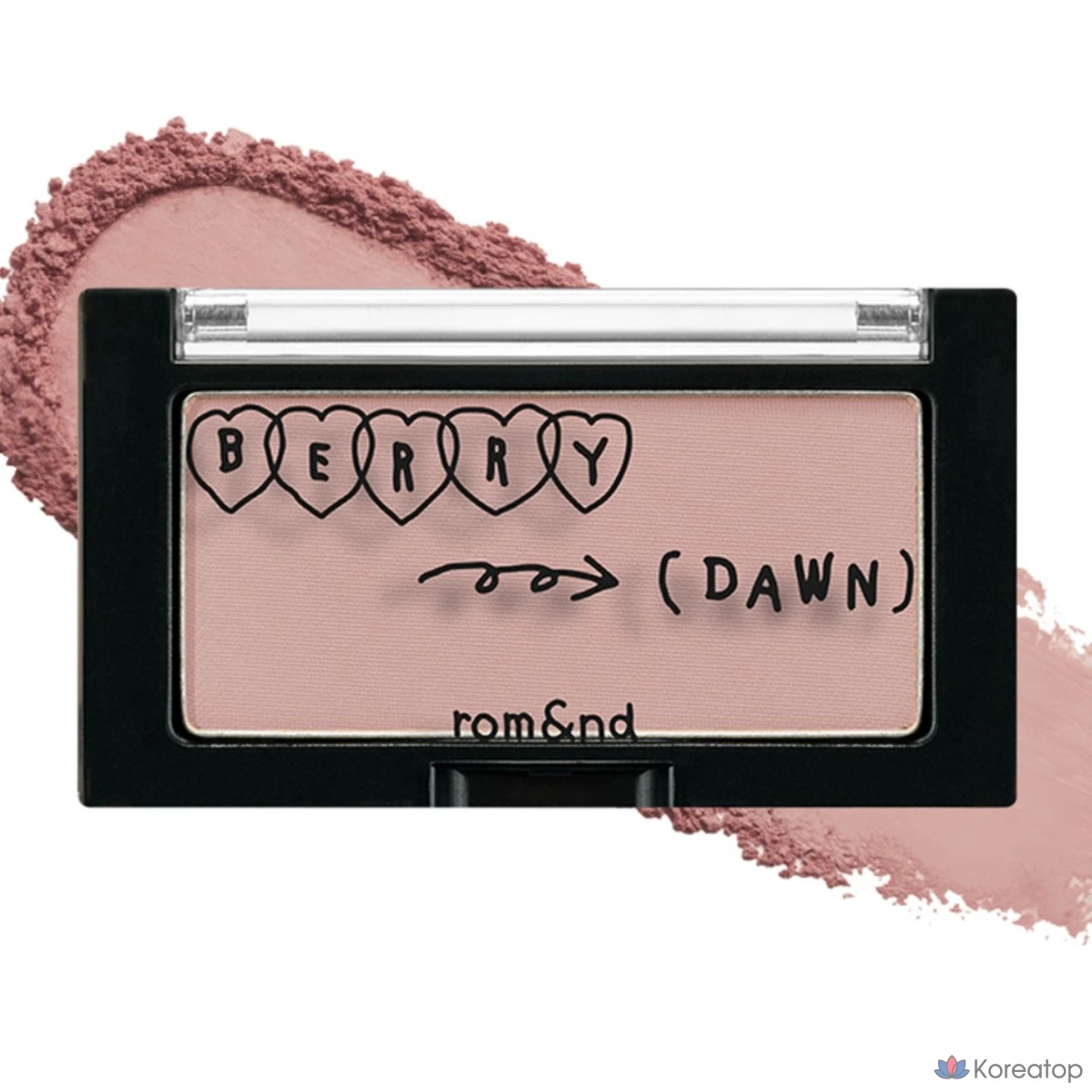 Румяна ROM&ND Inap Square Better Than Cheek Powder Blusher, 4 г, B02 Very Dawn, 1 шт.