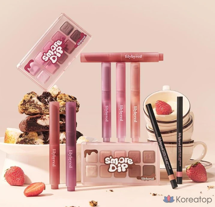 Палетка теней для век Lilybyred Mood Keyboard Eye Palette, оттенок Chocolate Chip S'mores, 1 шт., фото 8