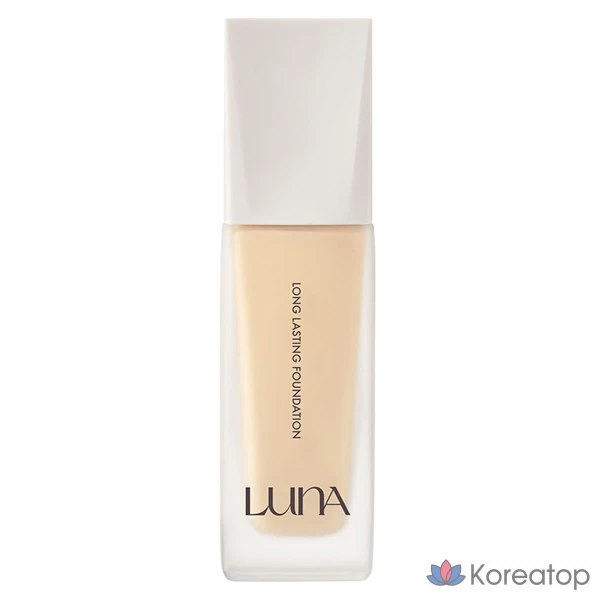 Тональная основа Luna, 30 мл, 1 шт., № 13, фарфоровый оттенок.