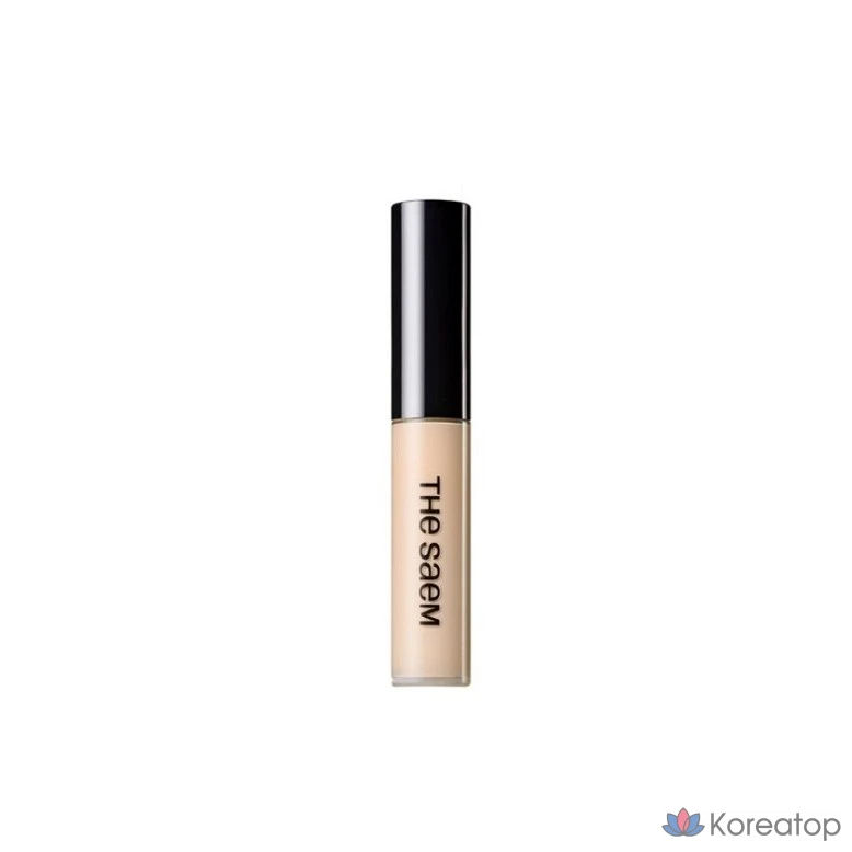 Консилер The Saem Cover Perfection Tip, 1 шт., оттенок 08 персиково-бежевый.