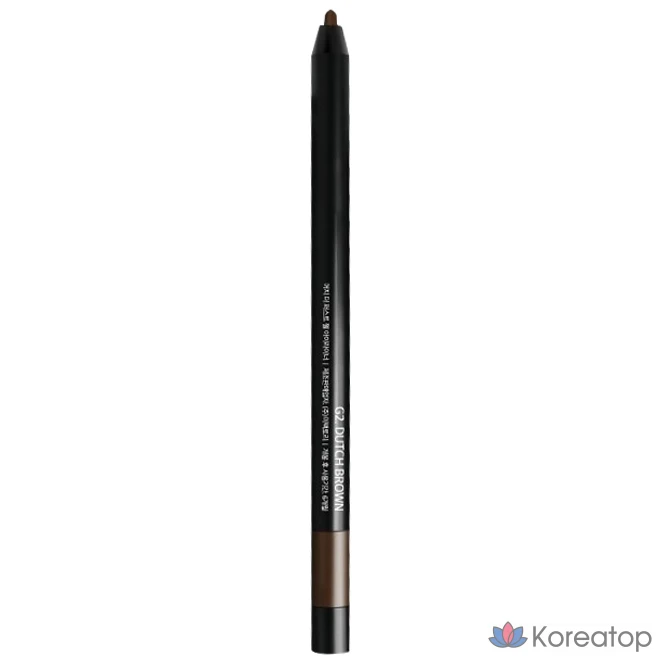 Гелевая подводка для глаз MERZY the First, 0,5 г, оттенок G2 Dutch Brown, 1 шт., фото 2